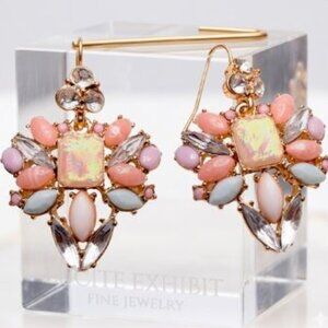 Lee by Lee Angel Opal Iridescent Crystal Cluster Drop